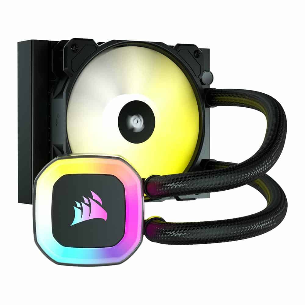 (image for) Corsair H55 RGB 120mm Intel/AMD AIO CPU Liquid Cooler